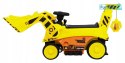Koparka na akumulator dla dzieci Traktor + Ruchoma łyżka + Audio LED