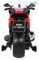 Motor na akumulator BMW K1300S dla dzieci + Kółka pomocnicze + Dźwięki Światła + Wolny Start