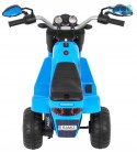 Motorek MiniBike na akumulator dla dzieci + Dźwięki + Światła LED + Ekoskóra