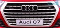 Audi Q7 Quattro S-Line na akumulator + Pilot + Wolny Start + EVA + Radio MP3 LED