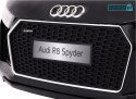 Audi R8 Spyder na akumulator + Pilot + EVA + Wolny Start + Radio MP3 + LED