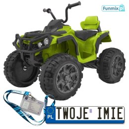 Quad ATV na akumulator dla dzieci + Koła EVA + Radio MP3 + LED + Wolny Start