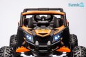 Auto Pojazd Na Akumulator Buggy 24V 4x4 ekoskóra Bluetooth EVA LED