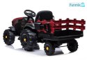 Pojazd Traktor z Przyczepą na akumulator Ekoskóra EVA Radio USB