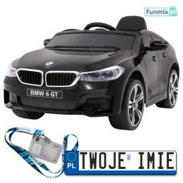 Auto BMW 6 GT Pojazd na akumulator Pilot Wolny Start EVA LED MP3